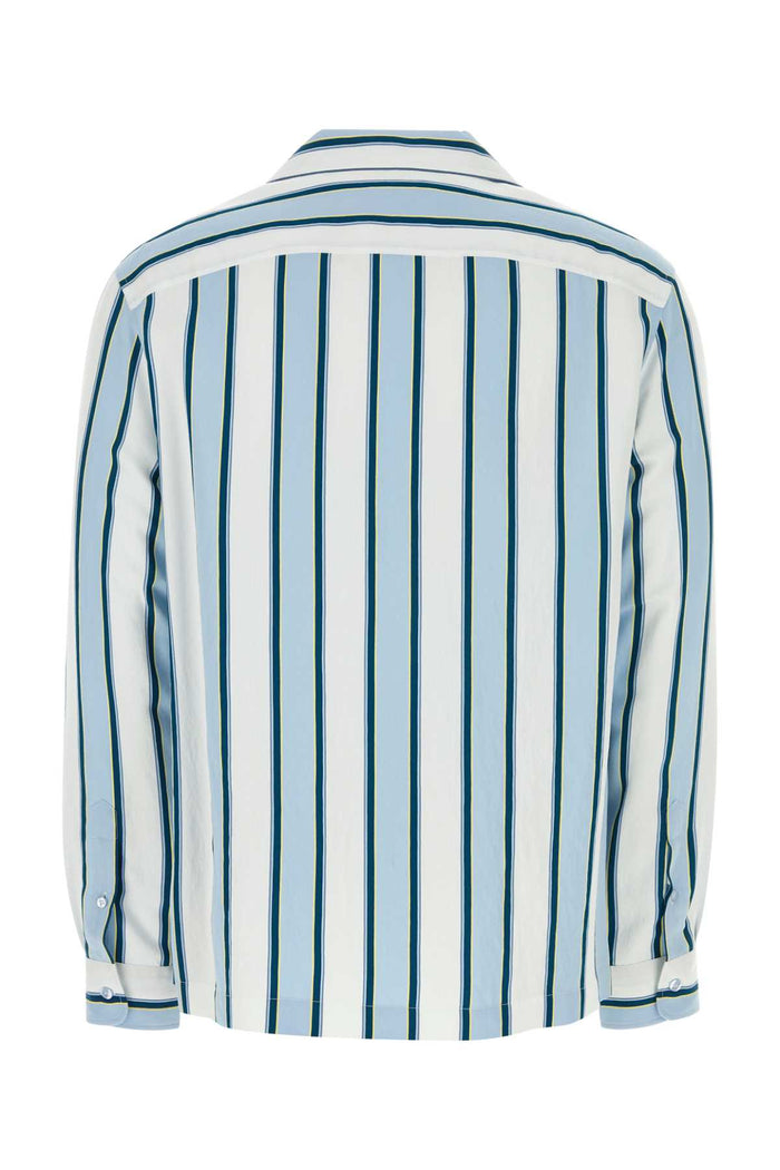 Blue Exterior: Viscose Nylon Camicie