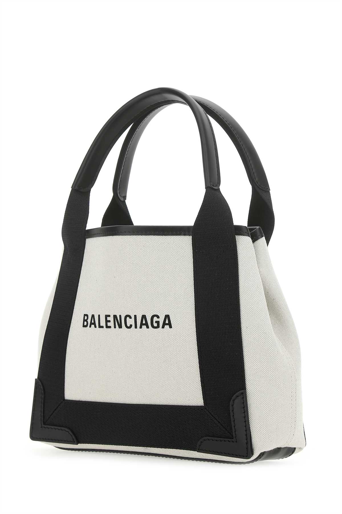 Two-Tone Canvas Small Cobas Navy Handbag 9260 T Cotton Borse A Mano