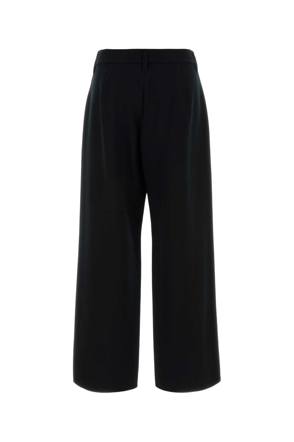 Black Stretch Wool Festa Pant Nero Pantaloni