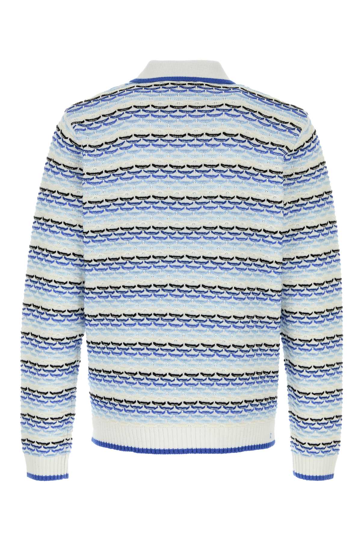 Blue Exterior: Cotton Polo