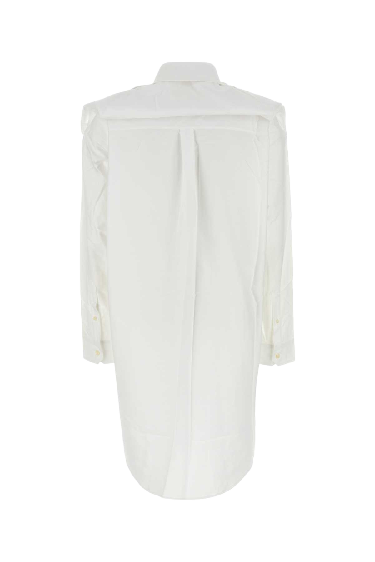 White Oxford Shirt Dress Evergreenwhite Exterior: Organic Cotton Abiti