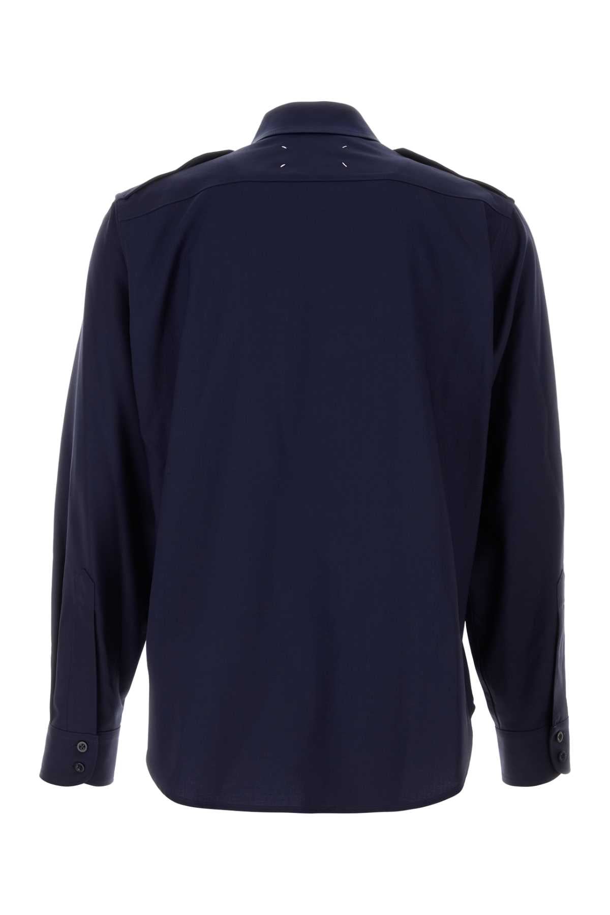 S50dt0059m35524 470 Navy Exterior: Wool Camicie