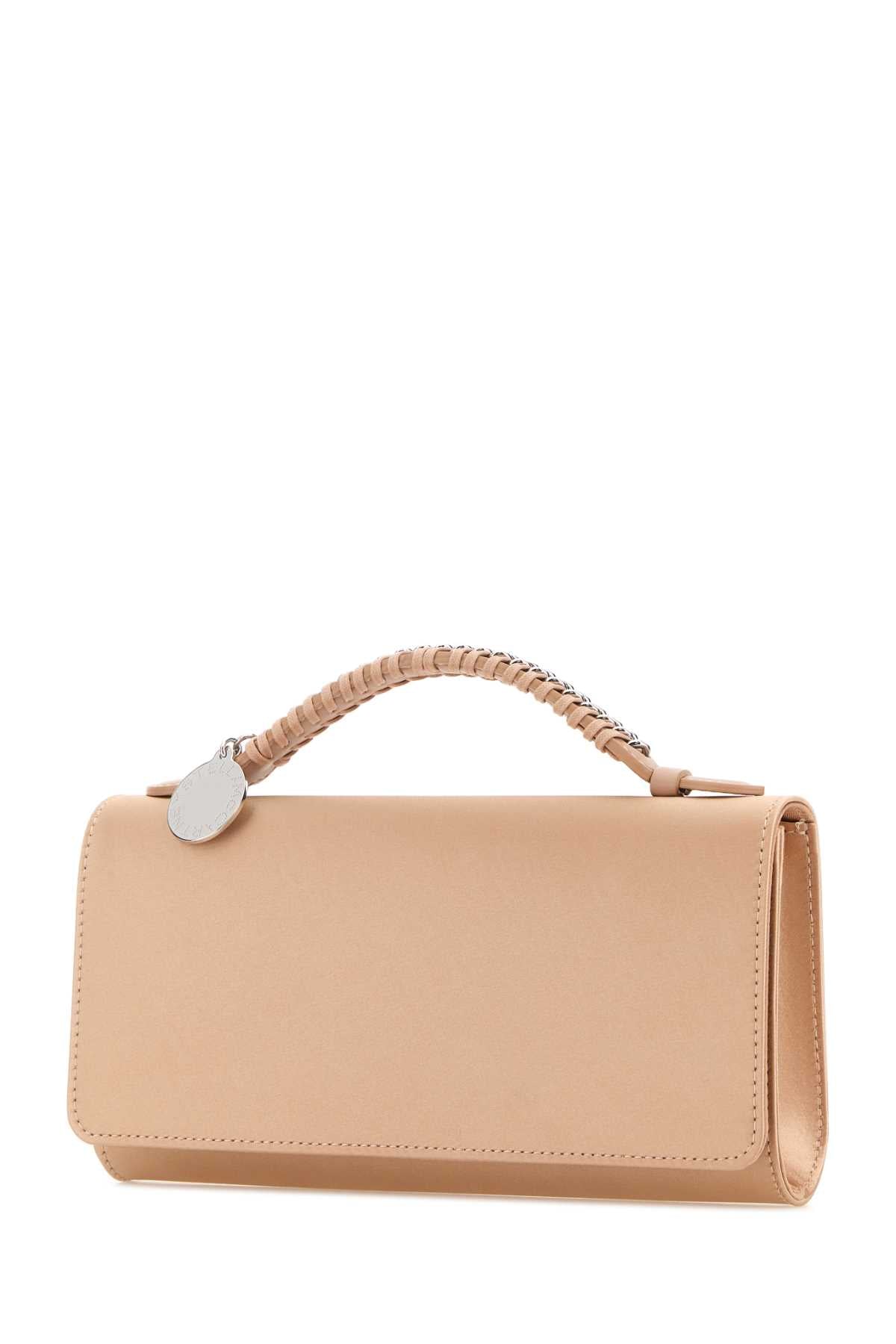 Pink Satin Falabella Handbag Lightpeach Polyester Borse A Mano