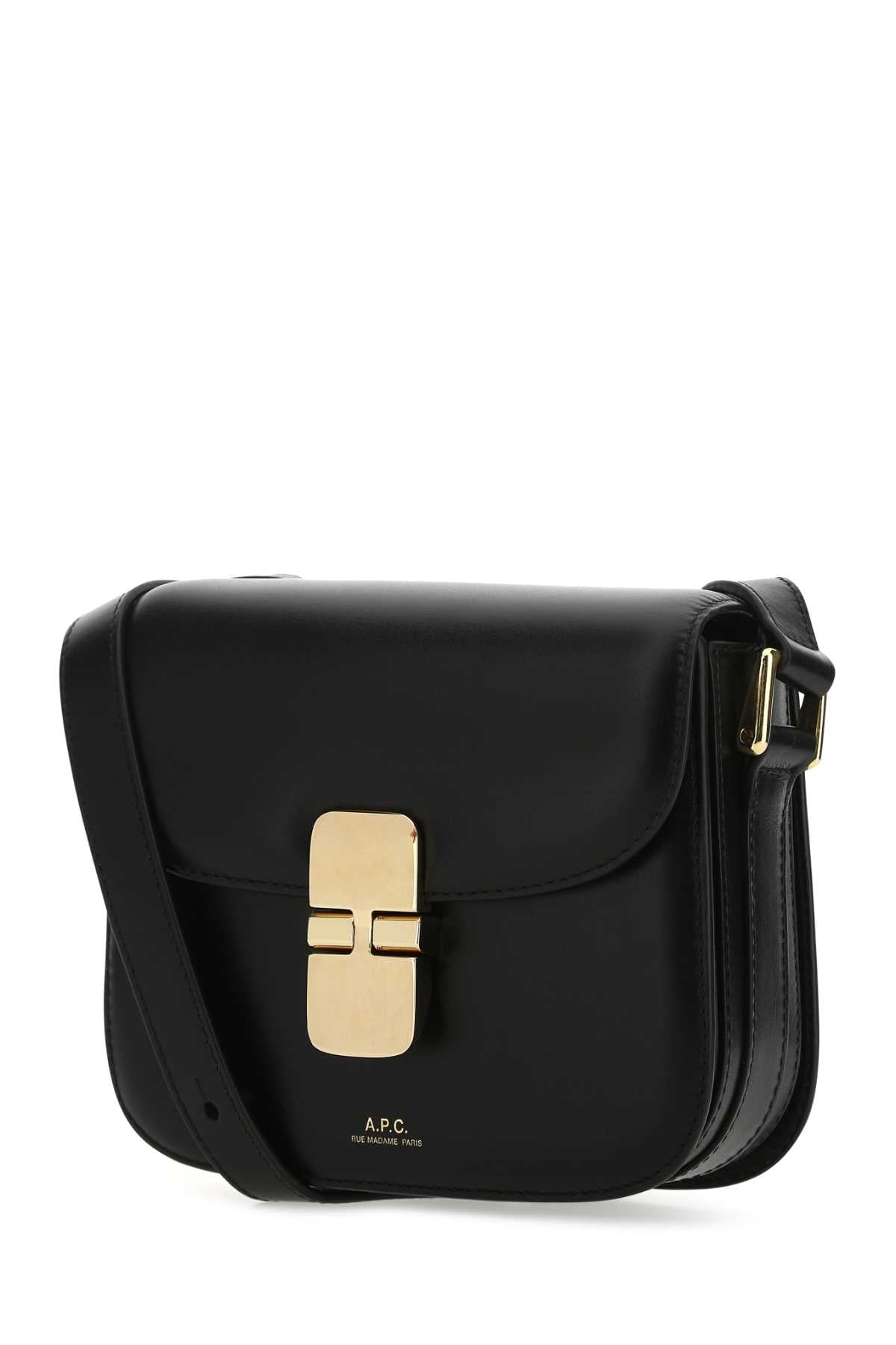 Black Leather Mini Grace Crossbody Bag Lzz Vache Borse A Tracolla