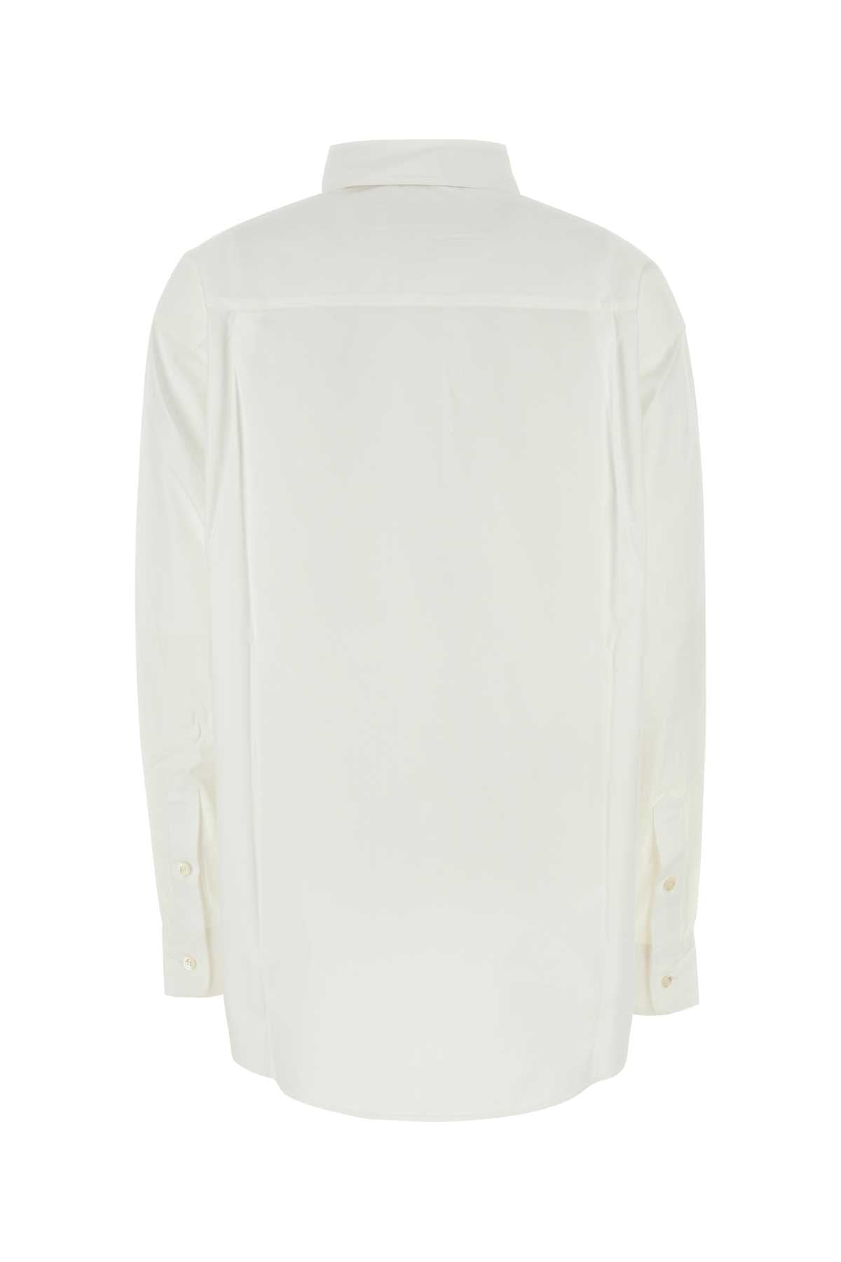 Cama0505s6utc223 00w01 Lilywhite Exterior: Cotton Camicie