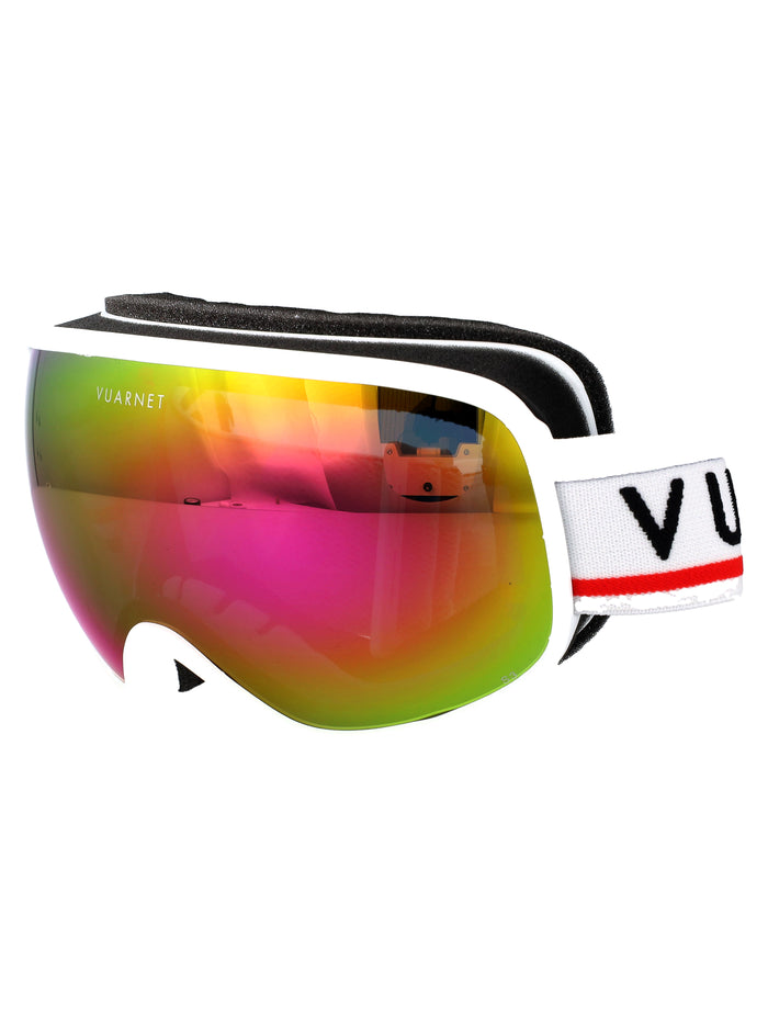 Cervin White Injected Sunglasses