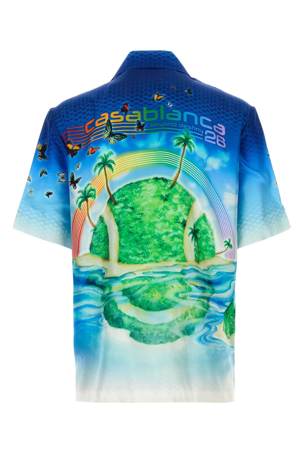 Printed Silk Shirt Beyonddestiny Exterior: Camicie
