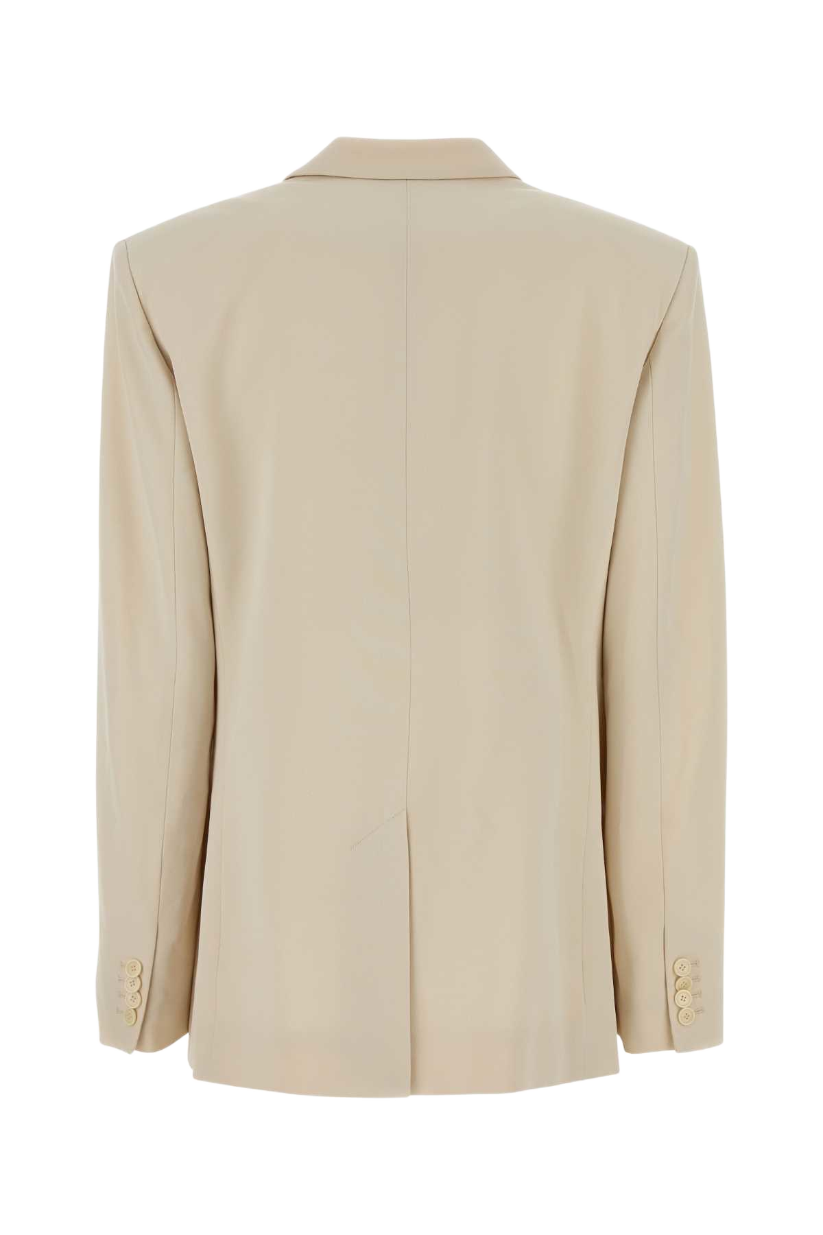 Sand Crepe Oversize Calie Blazer Ecru Giacche E Gilet