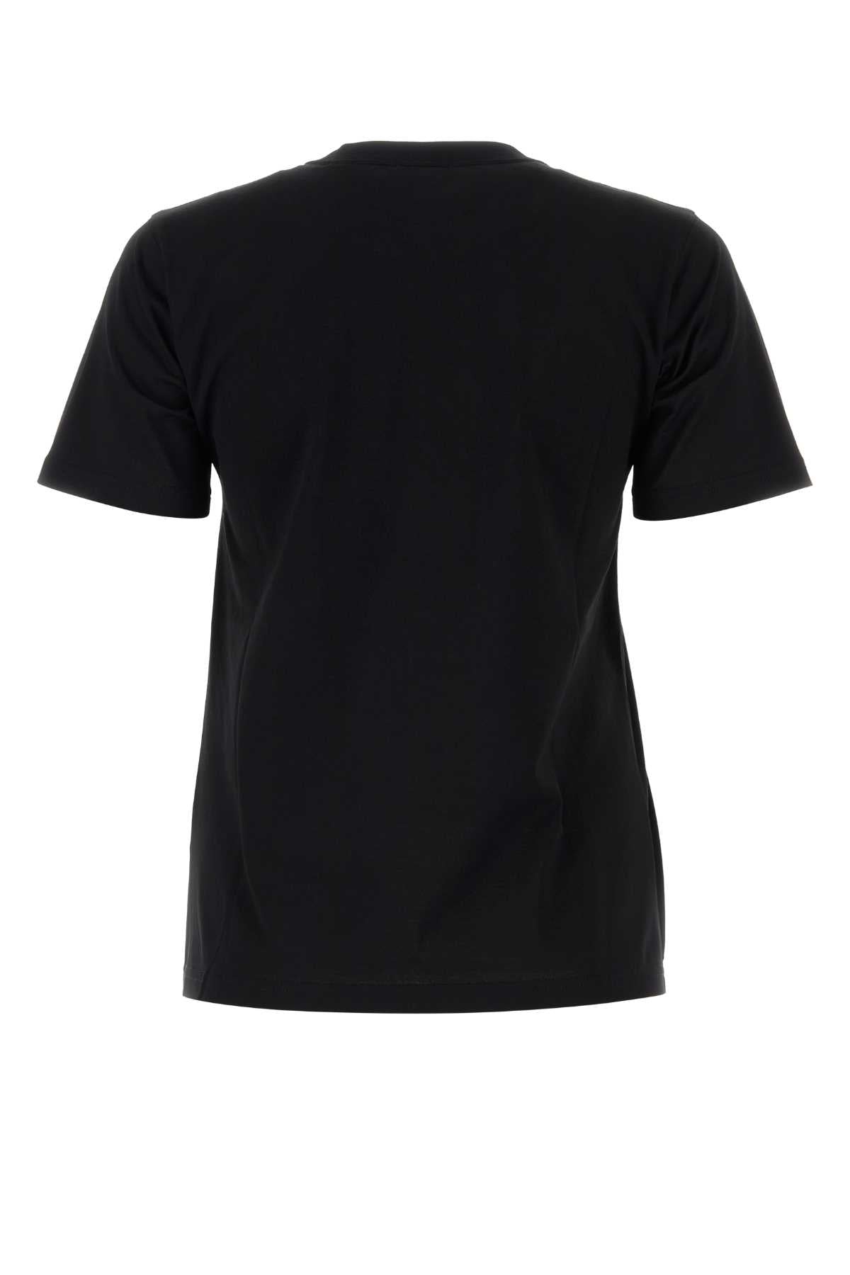 Black Cotton T-Shirt
