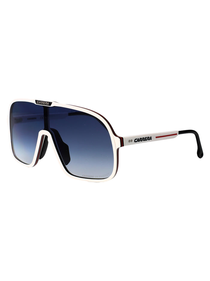 White Acetate Sunglasses