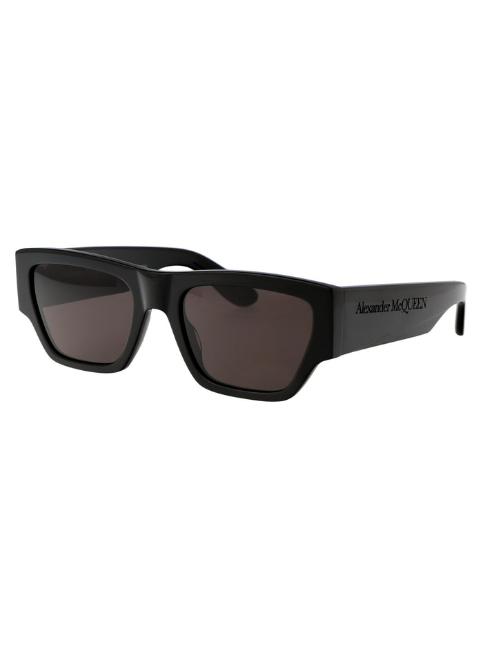 Am0393s 001 Black Grey Acetate Sunglasses