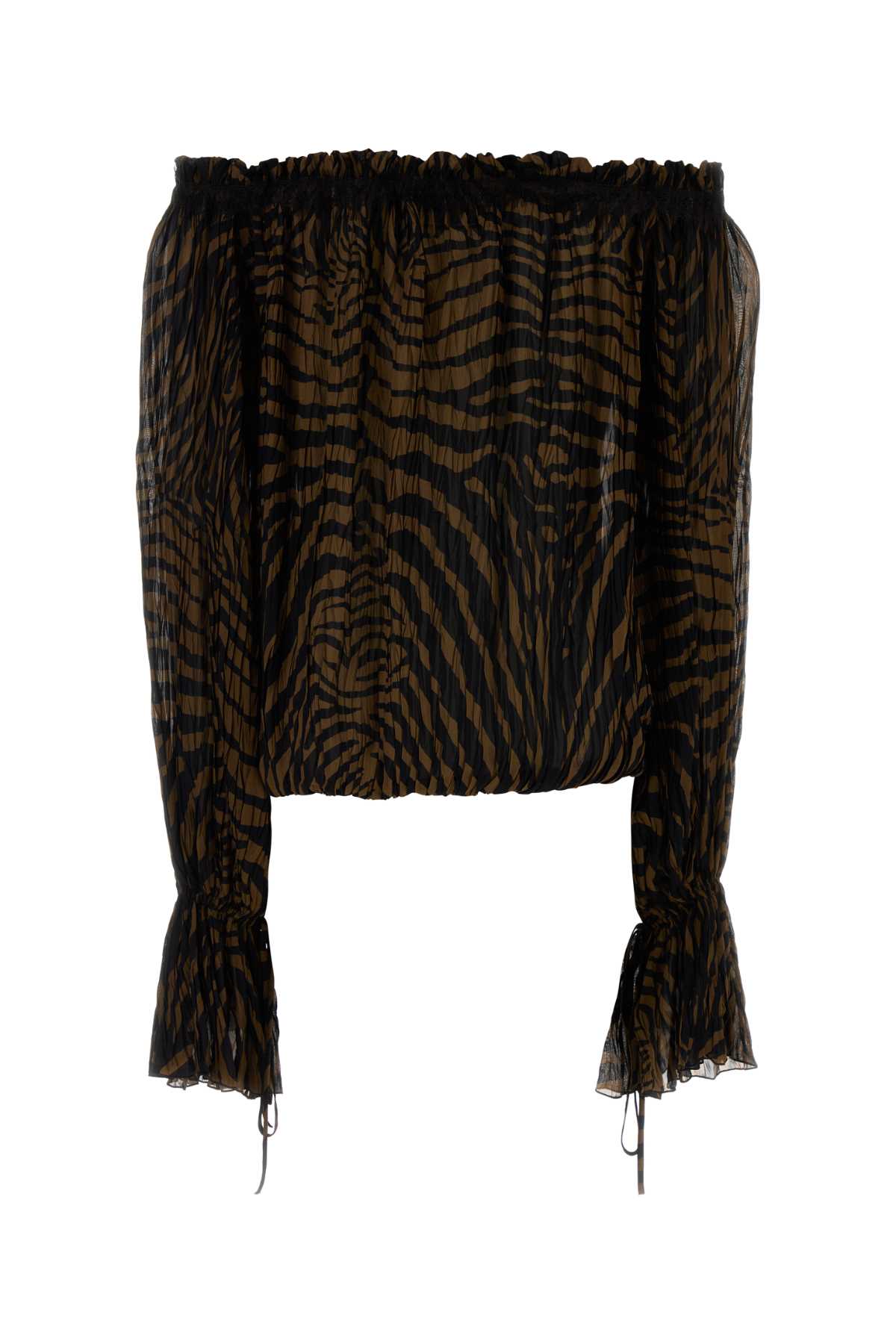 Brownblack Exterior: Viscose Maglie