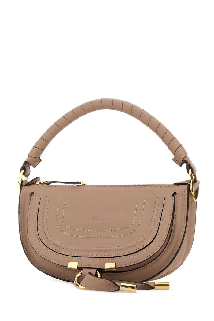 Antiqued Pink Leather Mini Marcie Shoulder Bag Woodsmoke Borse A Mano