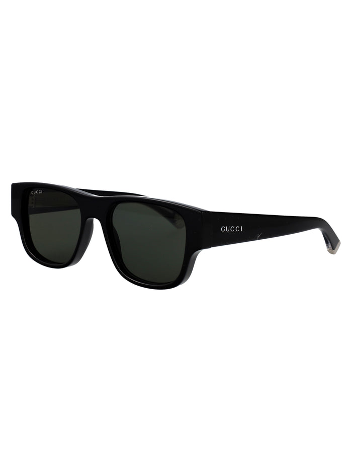 Gg2075s Black-black-grey Acetate Sunglasses