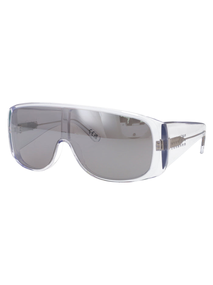White Acetate Sunglasses