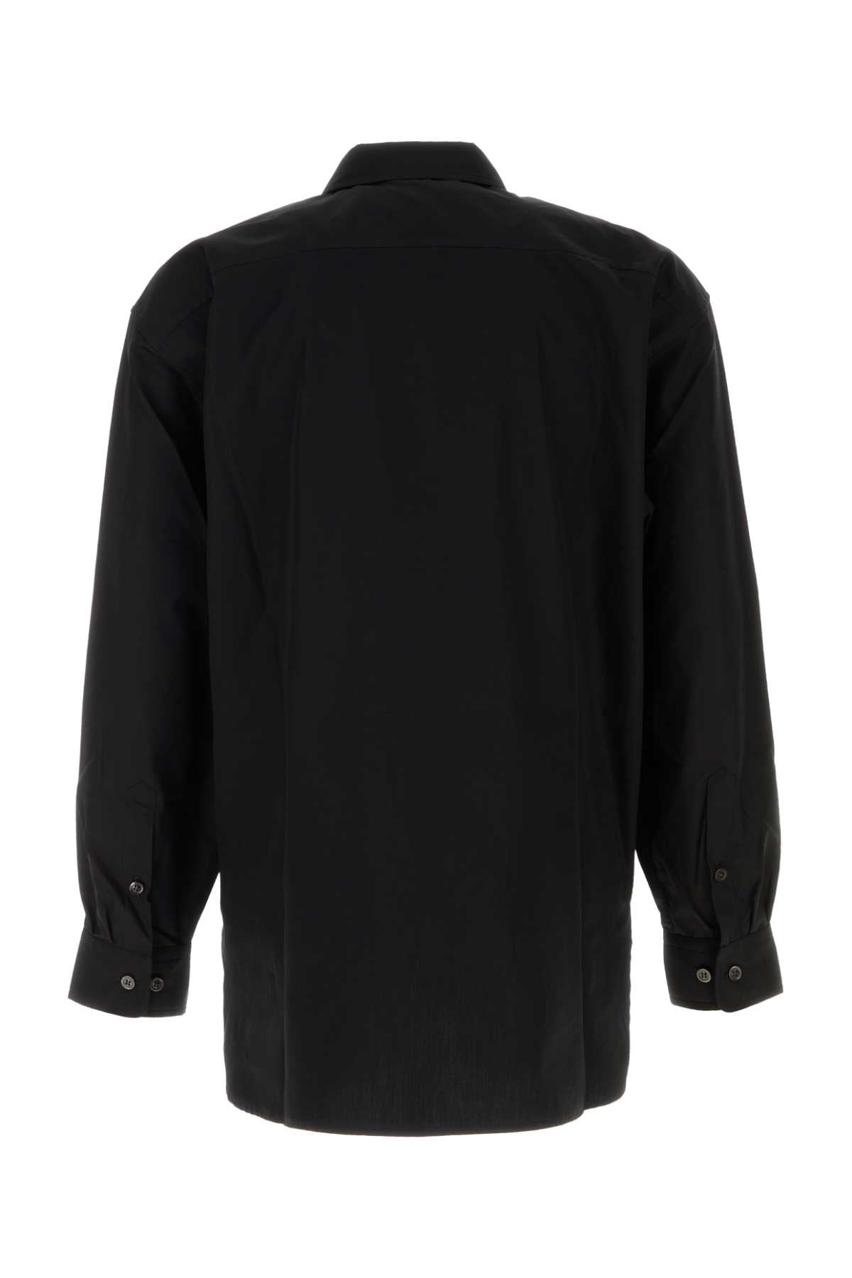 Black Poplin Croomson Shirt Maglieria