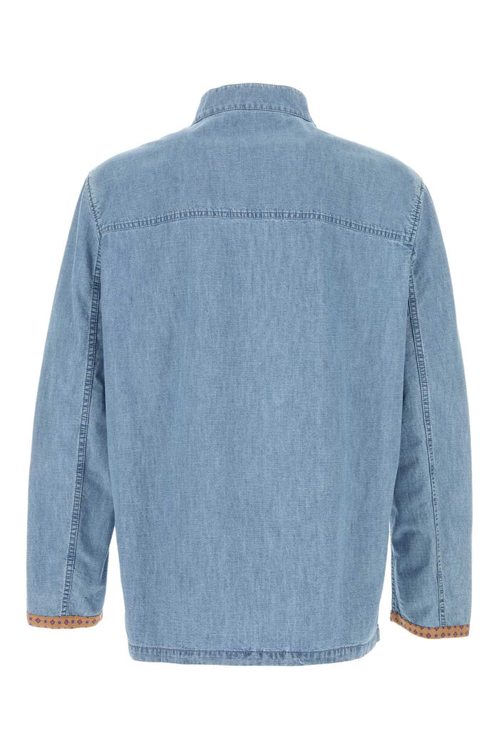 Denimblulavchiaro Cotton Camicie