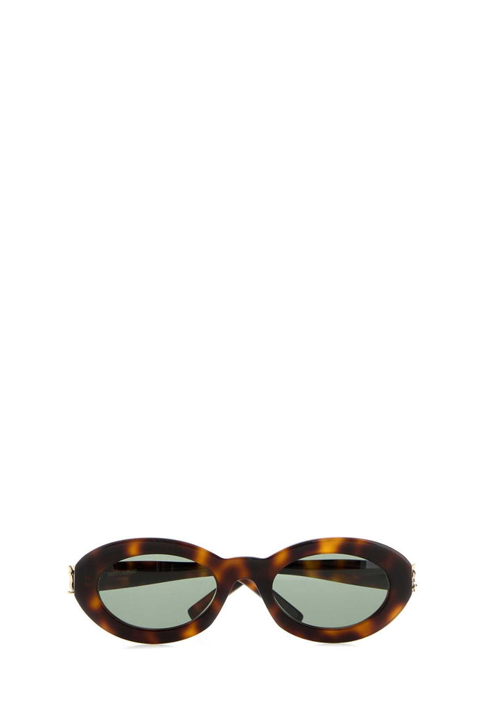 Printed Acetate Sl M136 Sunglasses Havanahavanagreen Exterior: Occhiali Da Sole
