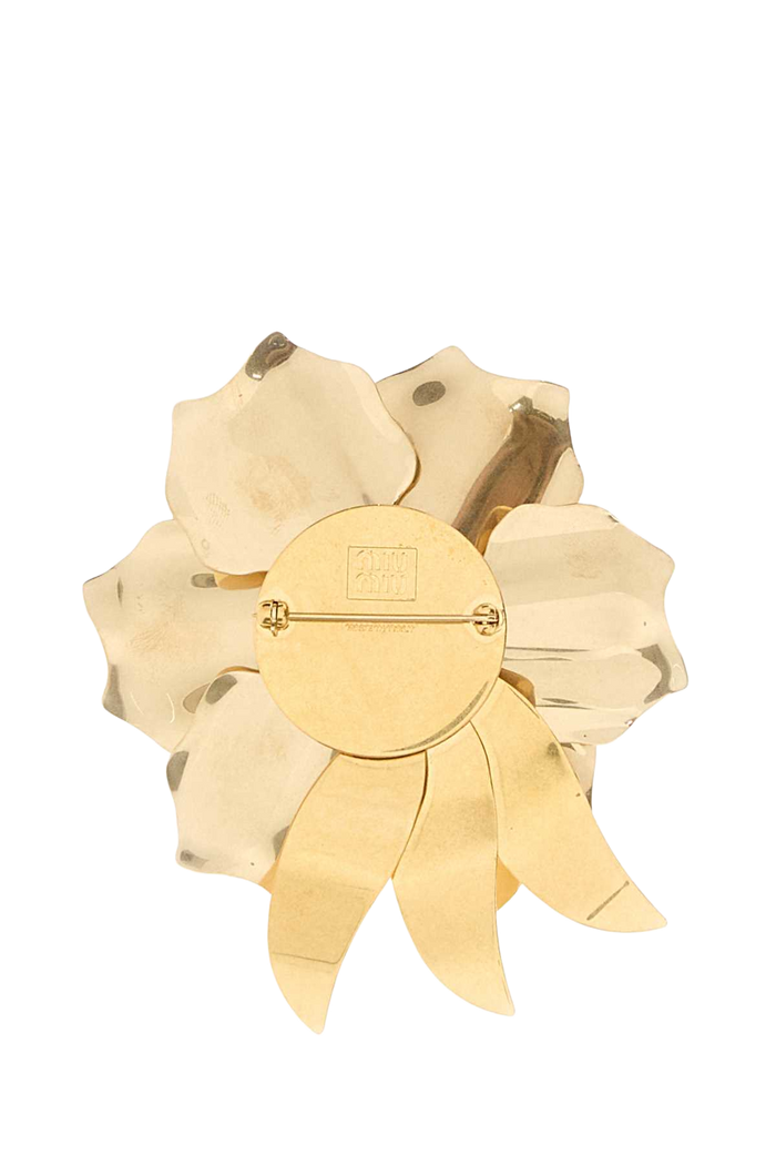 Gold Metal Pin Oro+crystal Ottone-imitationcrystal Spille