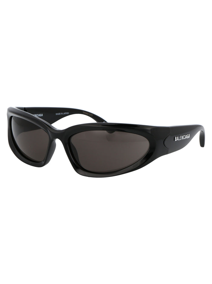Bb0157s 001 Black Grey Acetate Sunglasses