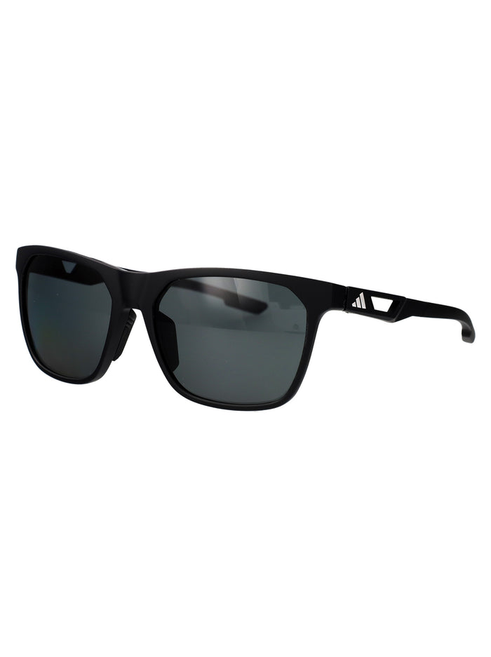 Sp0091 Nero Opaco / Verde Injected Sunglasses
