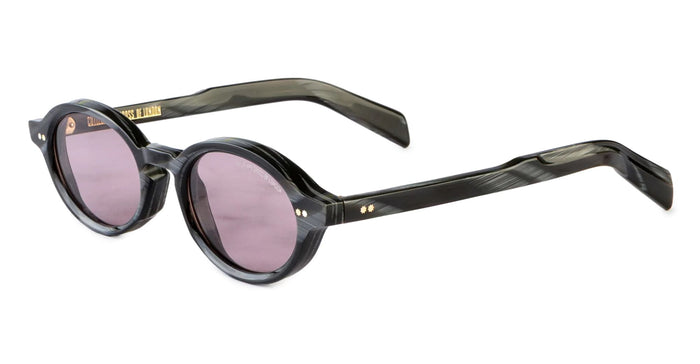 Gr13 - Black Horn Acetate Sunglasses