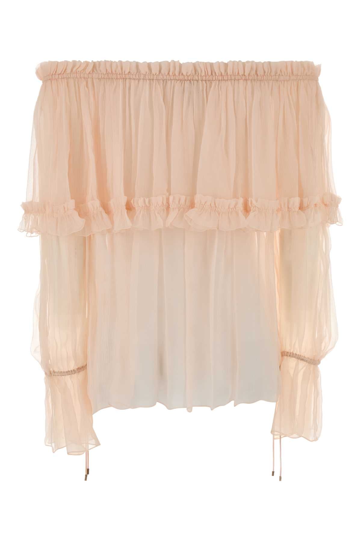 Powderypink Exterior: Silk Maglie
