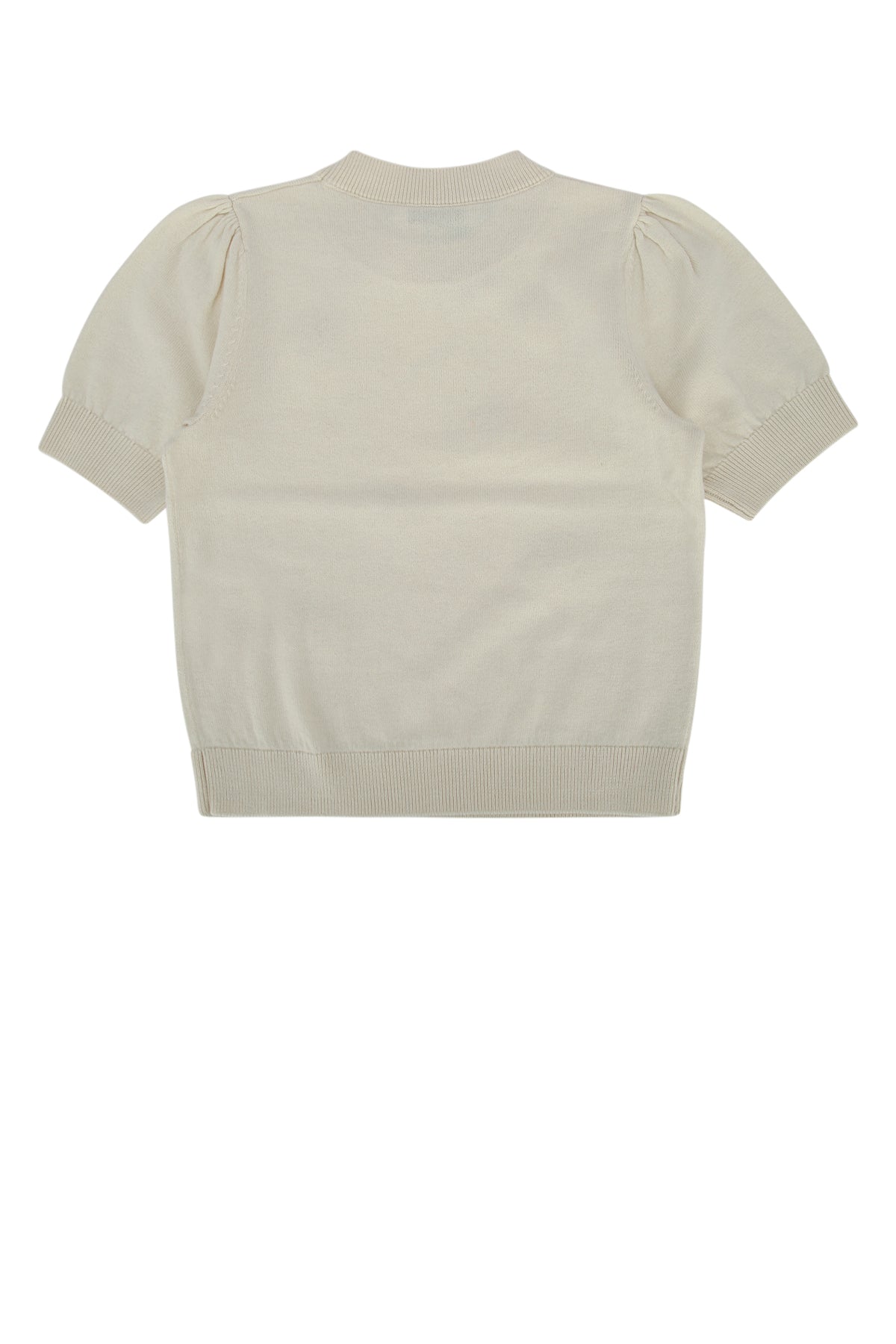 Pull Leola Upb Ecru Laine Coton Abiti