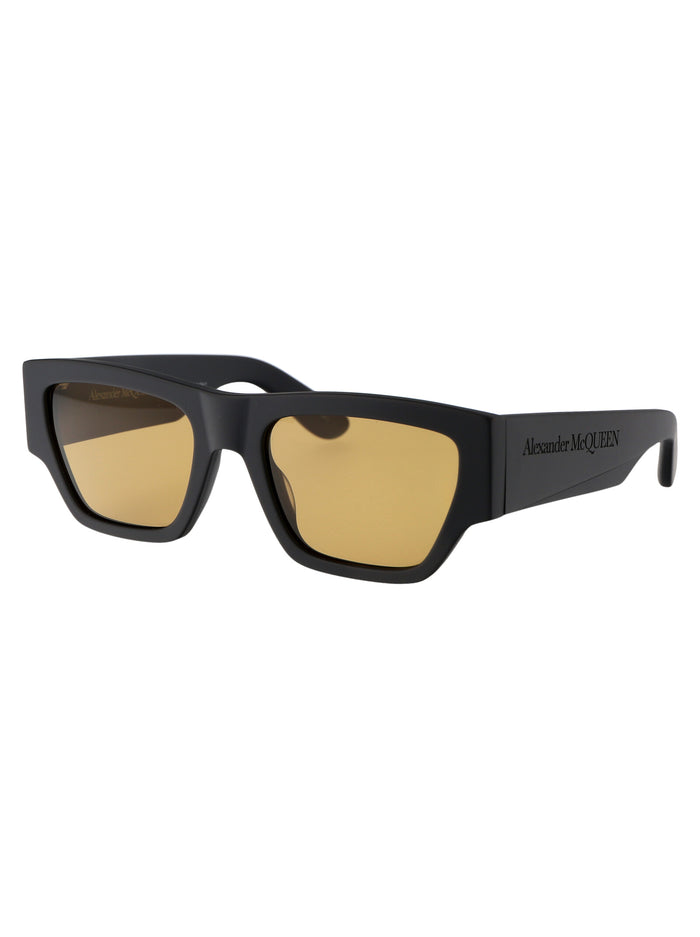 Am0393s 003 Grey Yellow Acetate Sunglasses