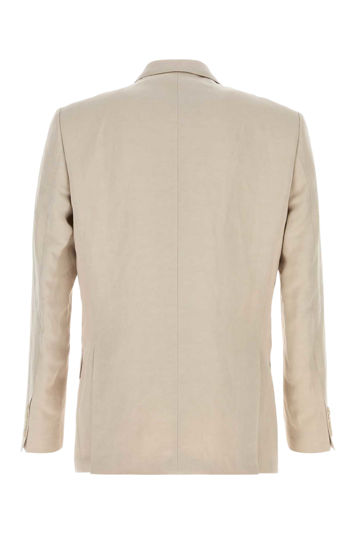 Sand Lyocell Blend Blazer Opengrey Giacche E Gilet