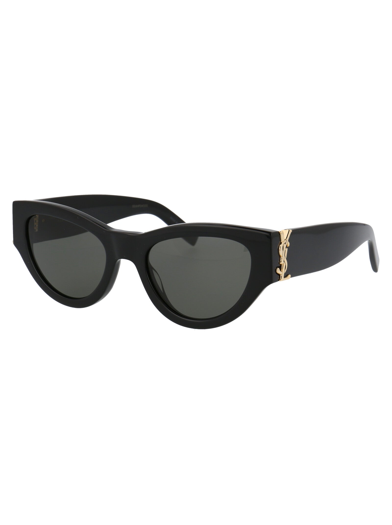 Sl M94 001 Black-black-grey Acetate Sunglasses