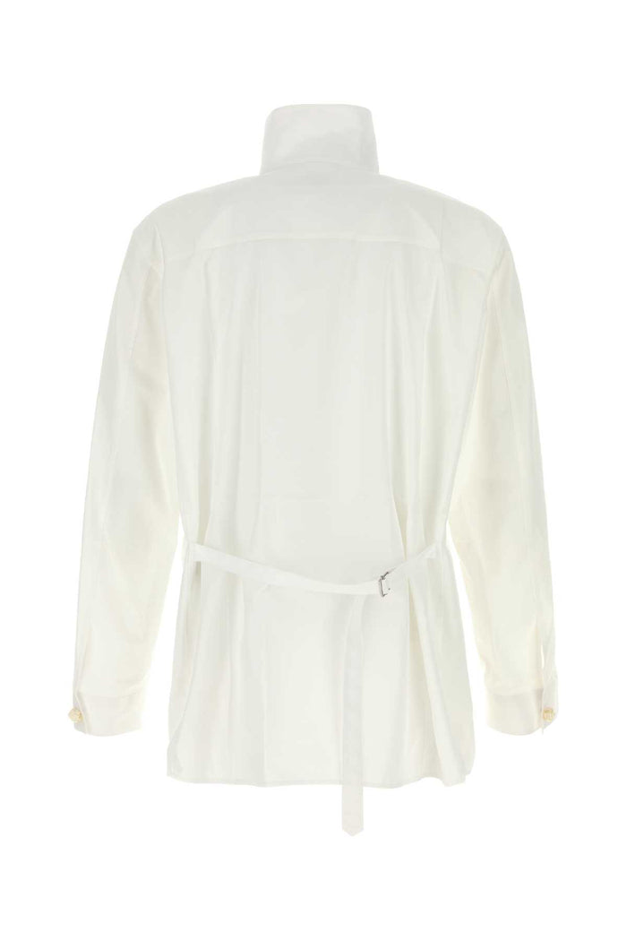 White Exterior: Cotton Camicie
