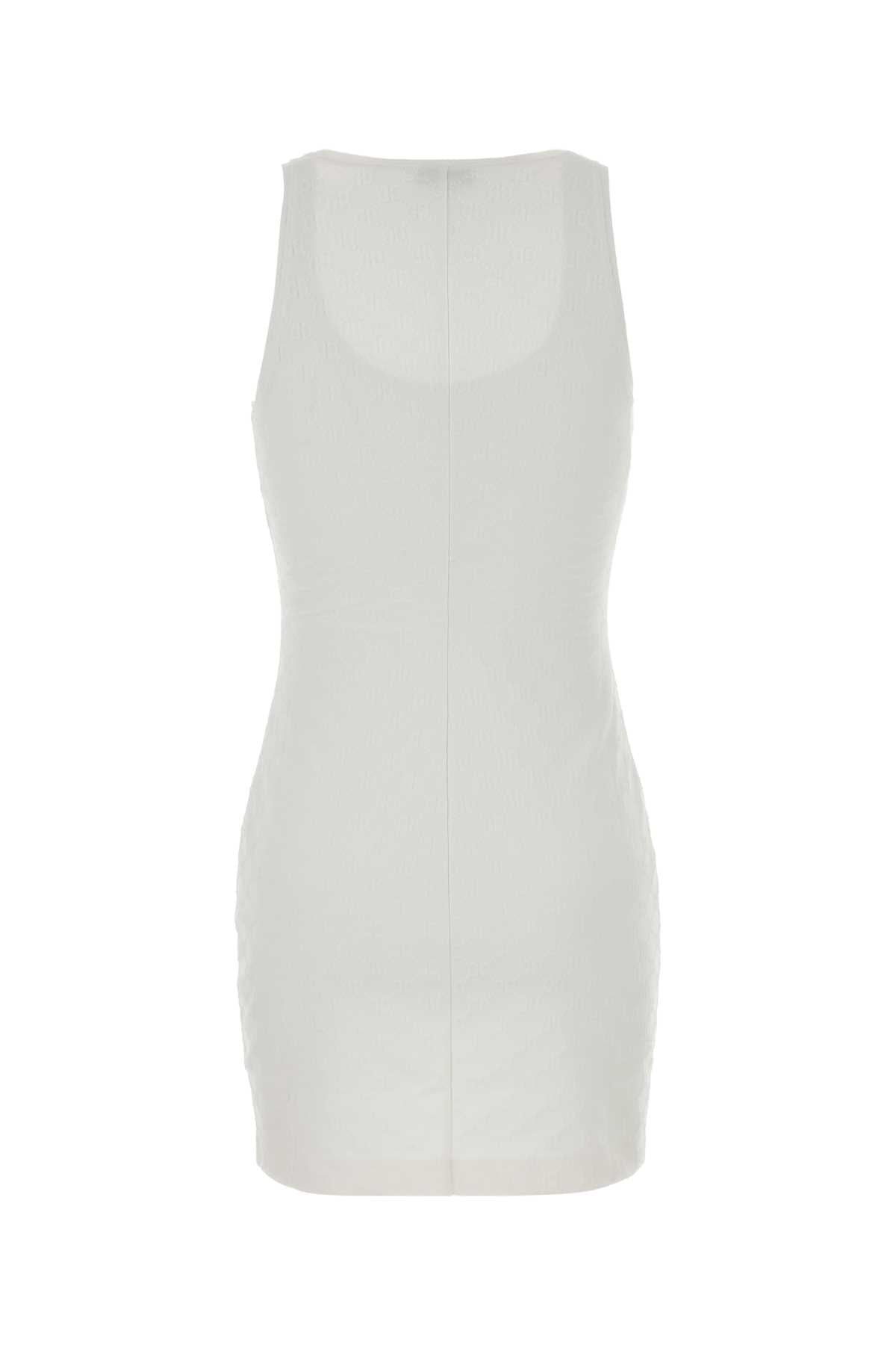 White Exterior: Nylon Elastane Abiti
