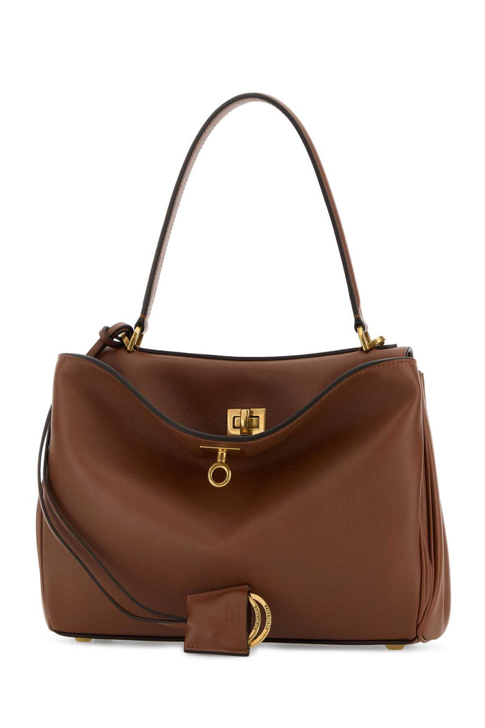 Carmel Leather Small Rodeo Handbag New Tan T Domesticated Calf Le Borse A Mano
