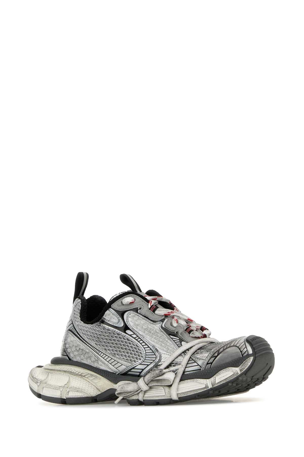 Greywhitered T Polyurethane Polyester Sneaker