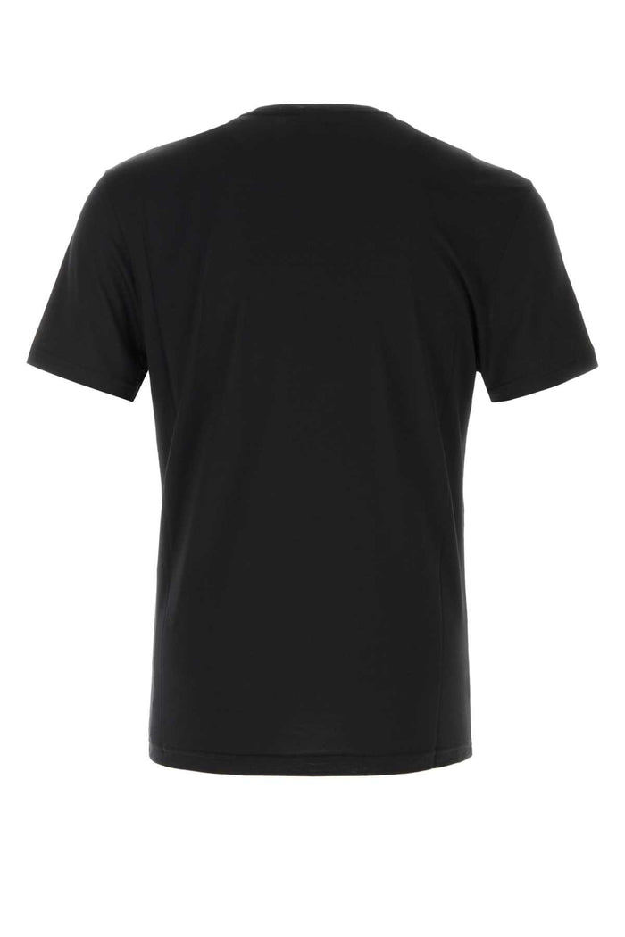 Black Exterior: Modal Elastane T-shirt