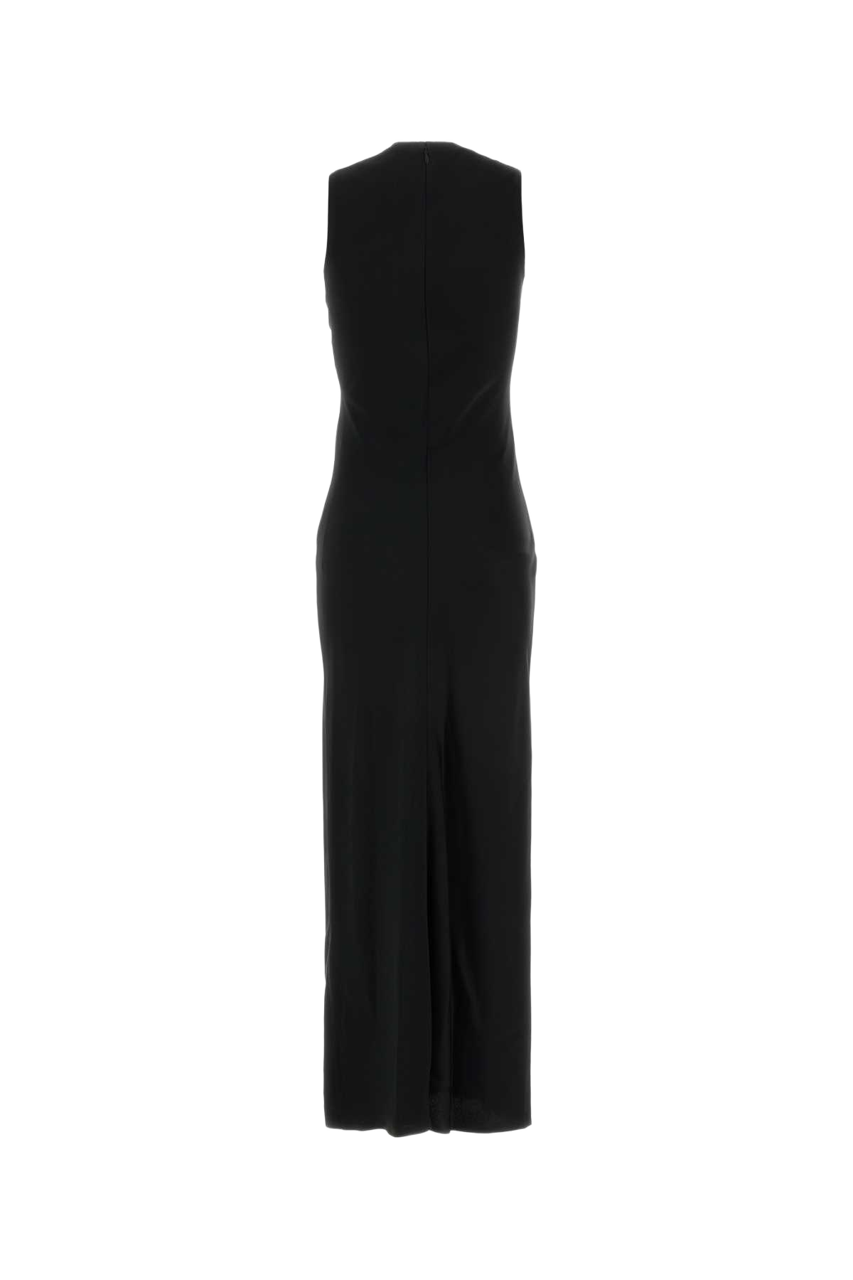 Black Jersey Dress Exterior: Acetate Viscose Abiti
