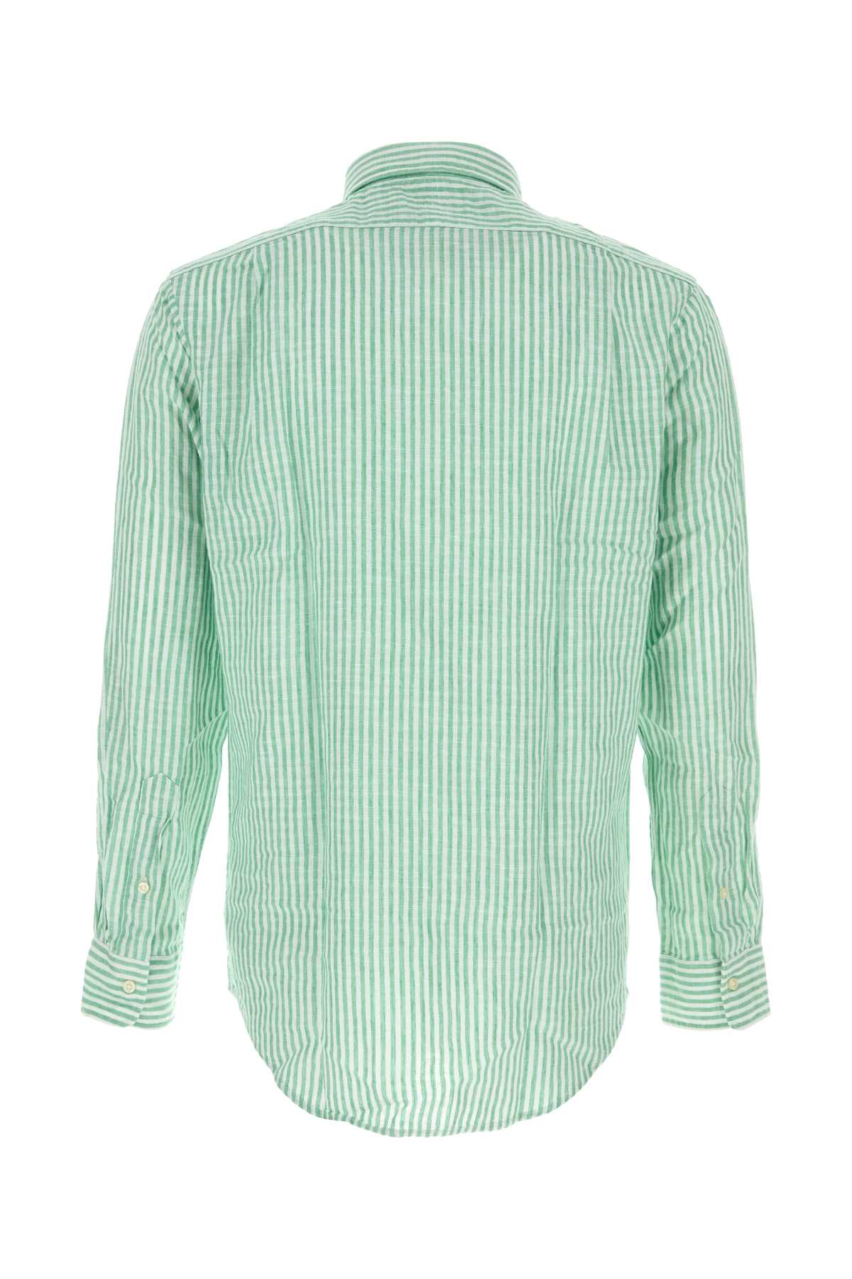 7232dgreenwhite Exterior: Linen Cotton Camicie