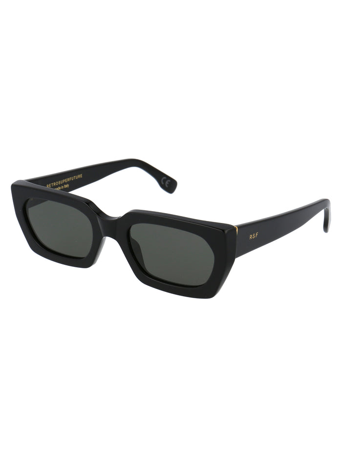 Teddy Black Acetate Sunglasses