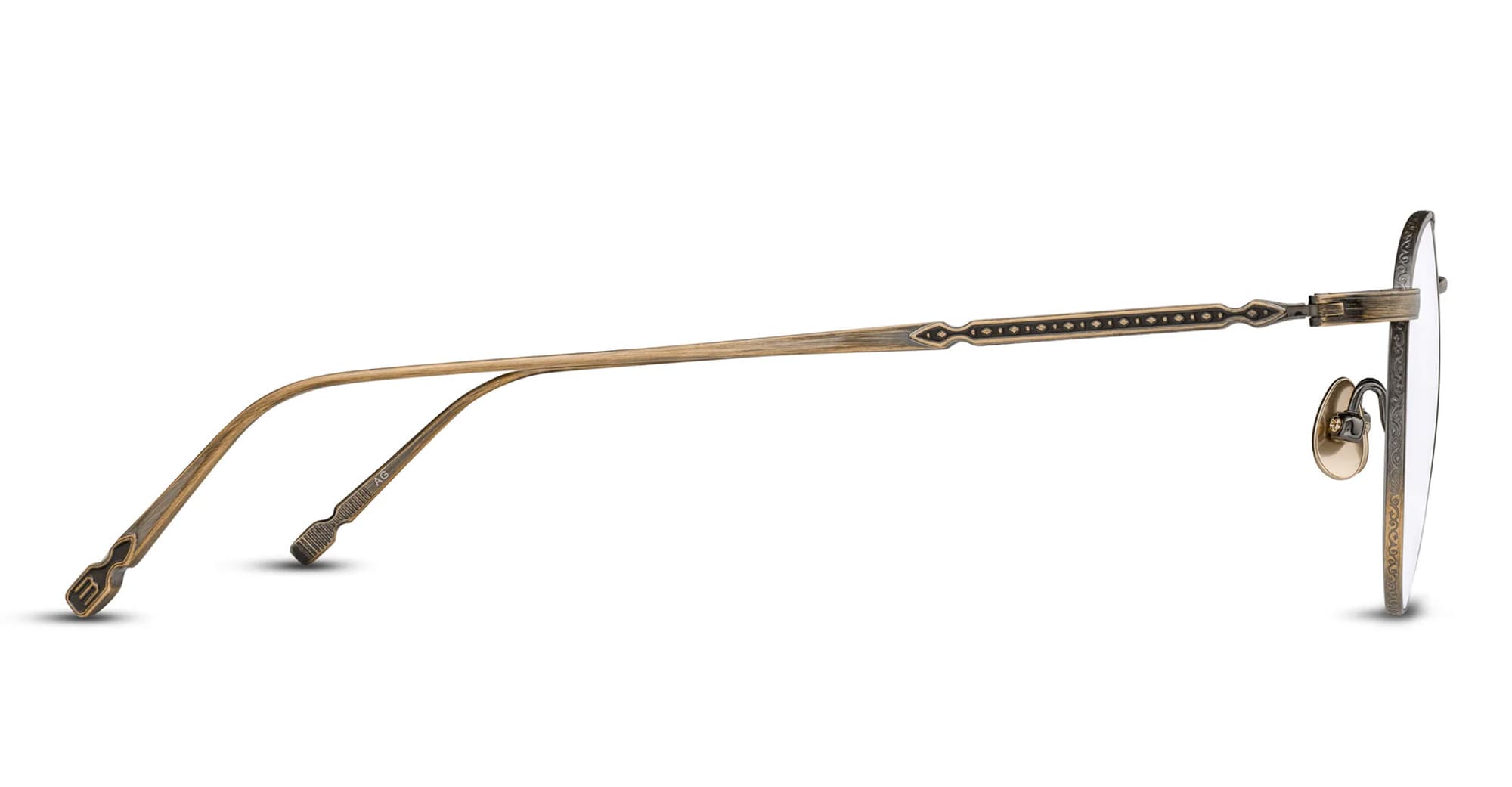 M3140.rx.bg.50 Nd Titanium Eyeglasses