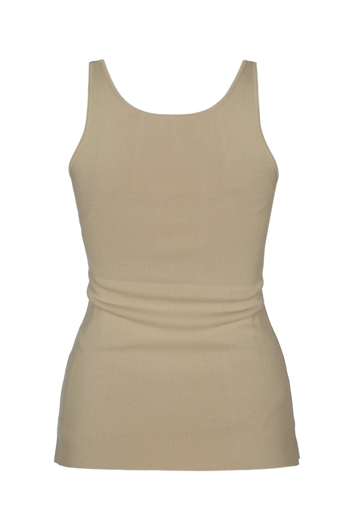 Compact Knit Tank Desert Maglie