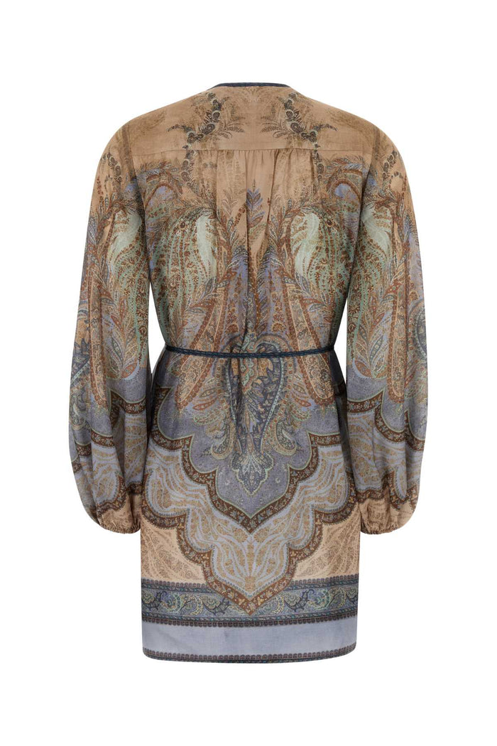 Tapestrybluemulti Silk Abiti