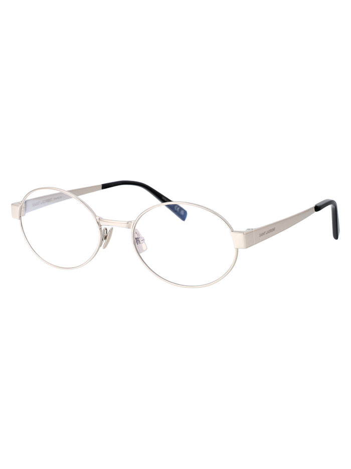 Sl 692 Opt 001 Silver Transparent Metal Optical