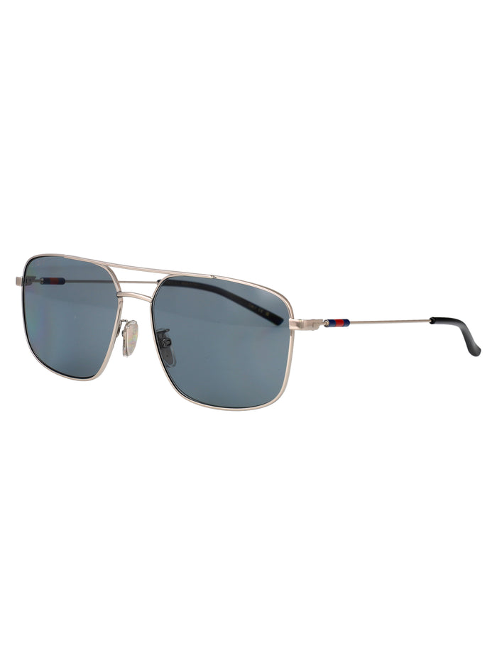 Gg2096sa Silver-silver-grey Metal Sunglasses