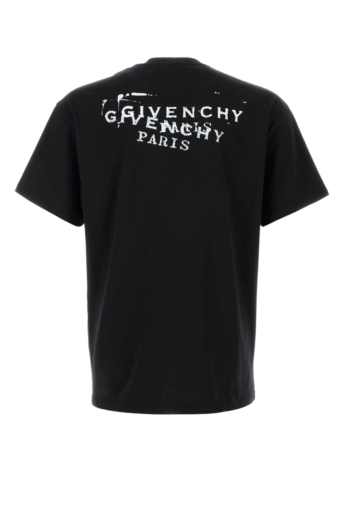 Black Cotton T-Shirt Exterior