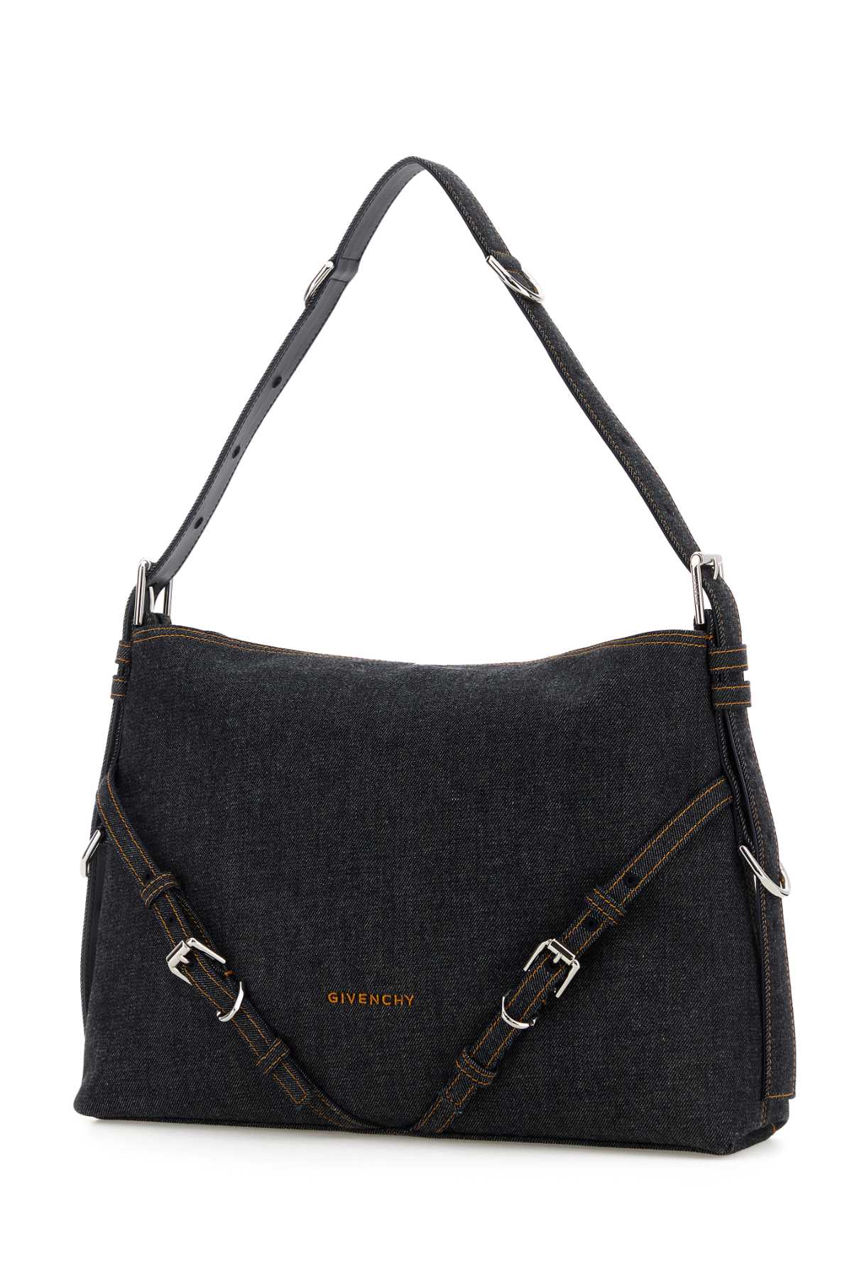 Denim Medium Voyou Shoulder Bag Indigoblue Borse A Mano