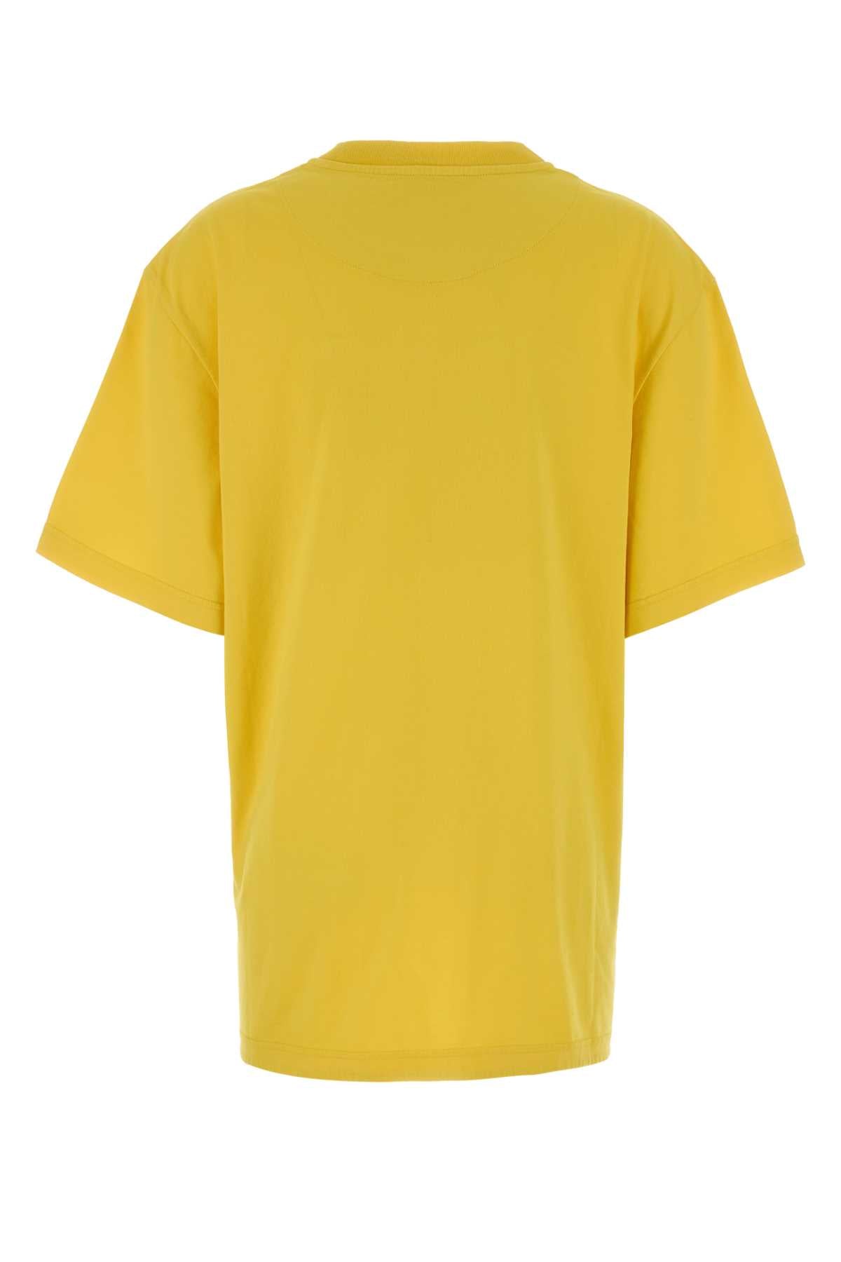 Yellow Cotton Oversize T-Shirt