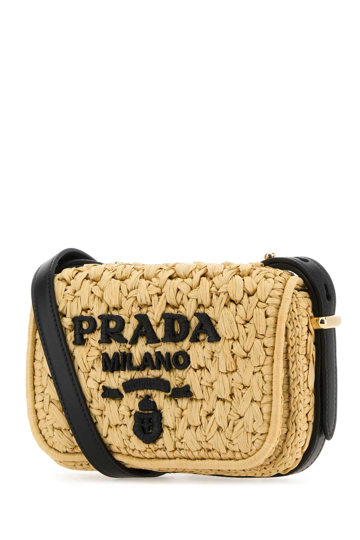Raffia Crossbody Bag Naturalenero Borse A Tracolla