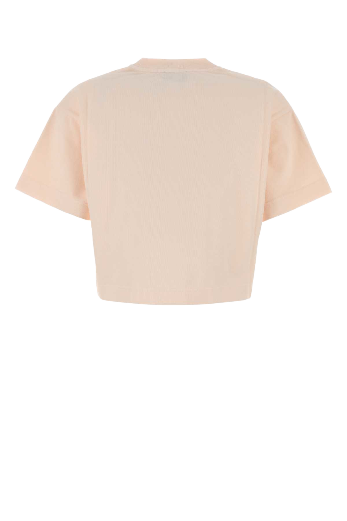 Pastel Pink Cotton T-Shirt I8oe