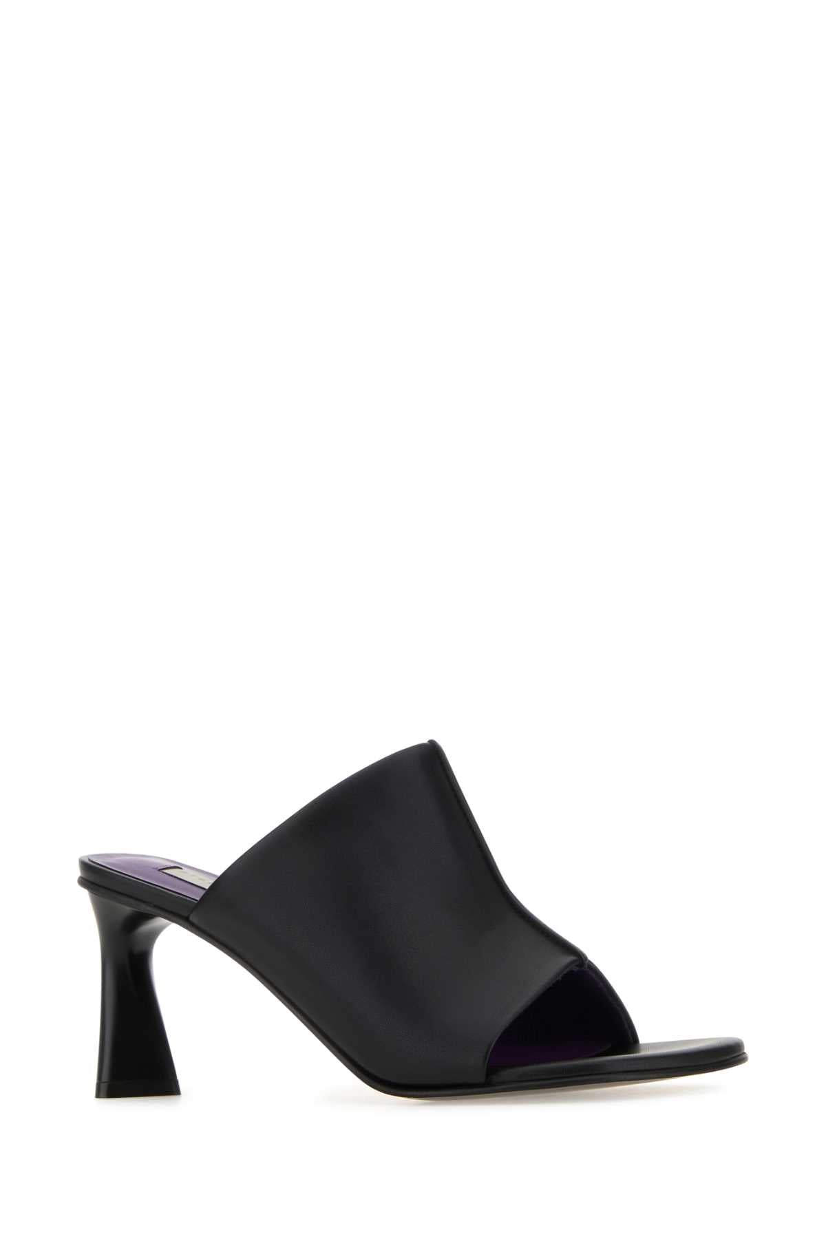 Black Alter Mat Elsa Mules Sandali